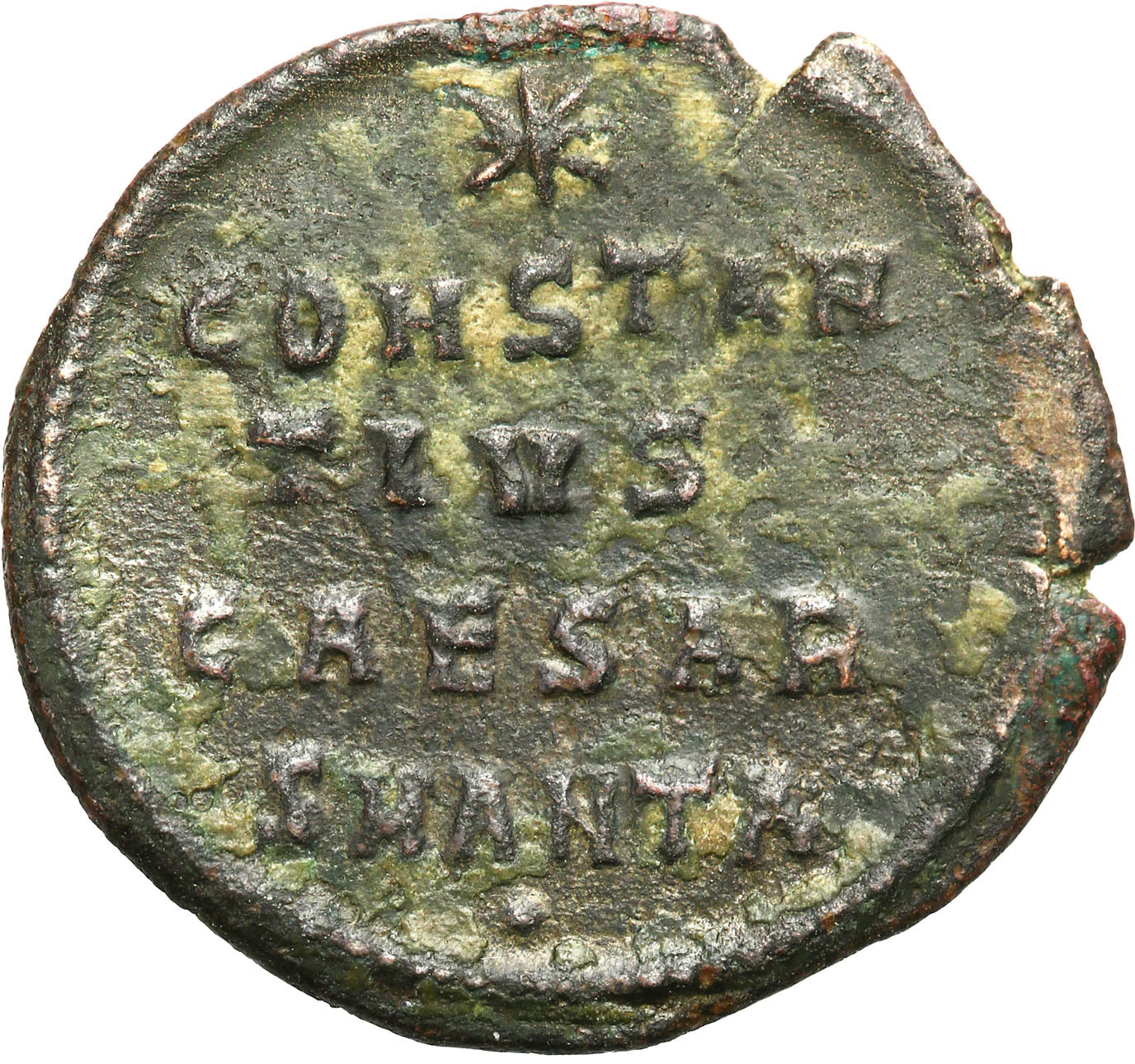 Cesarstwo Rzymskie, AE4 Konstancjusz II 337–361 n.e., Antiochia nad Orontesem